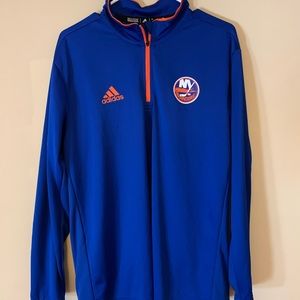 New adidas islanders quarter zip
